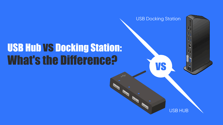 Docking station vs hub USB: cuál necesitas realmente