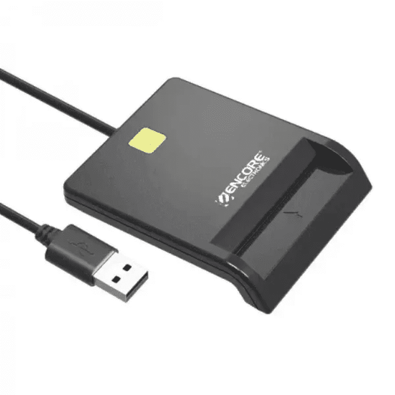 Lector para DNI electronico USB, para Firma digital - Encore marca Encore Electronics - Lectores Biometricos Huelleros
