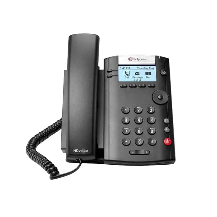 Telefono IP polycom VVX 201 - 2 lineas Multimedia Empresarial PoE c/fuente marca Polycom - Varios