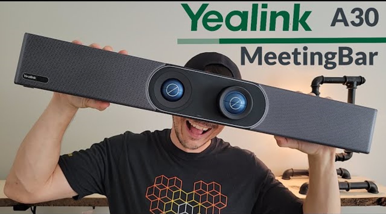 Yealink All-in-one Video Collaboration MS Teams Zoom MeetingBar A30