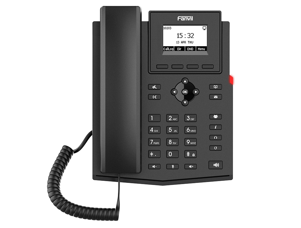 Teléfono IP 2 Líneas SIP, Pantalla 2.3