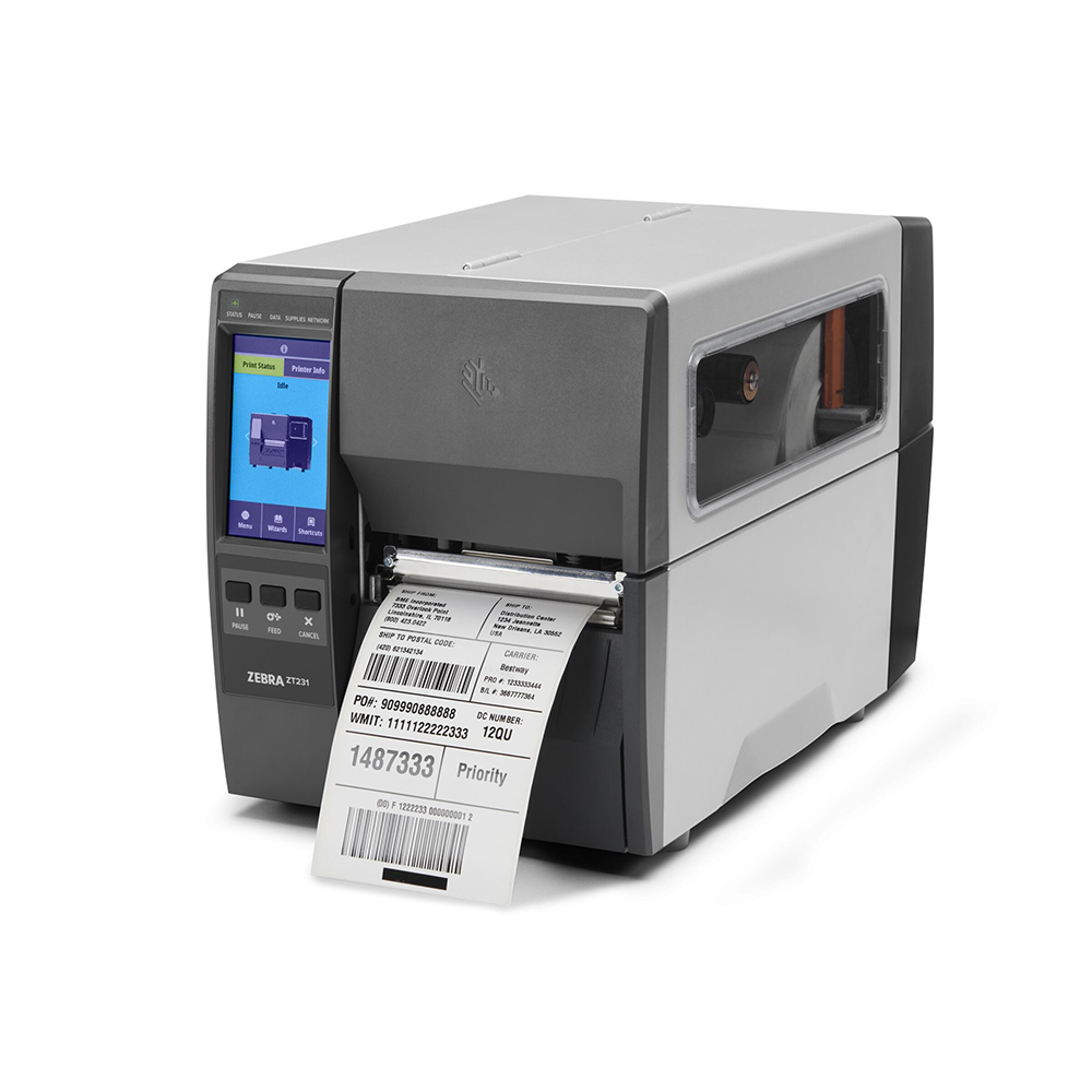 Impresora Industrial de etiquetas ZEBRA ZT231 Termica y Termica directa,  203 DPI, Serial/Ethernet/USB /Bluetooth