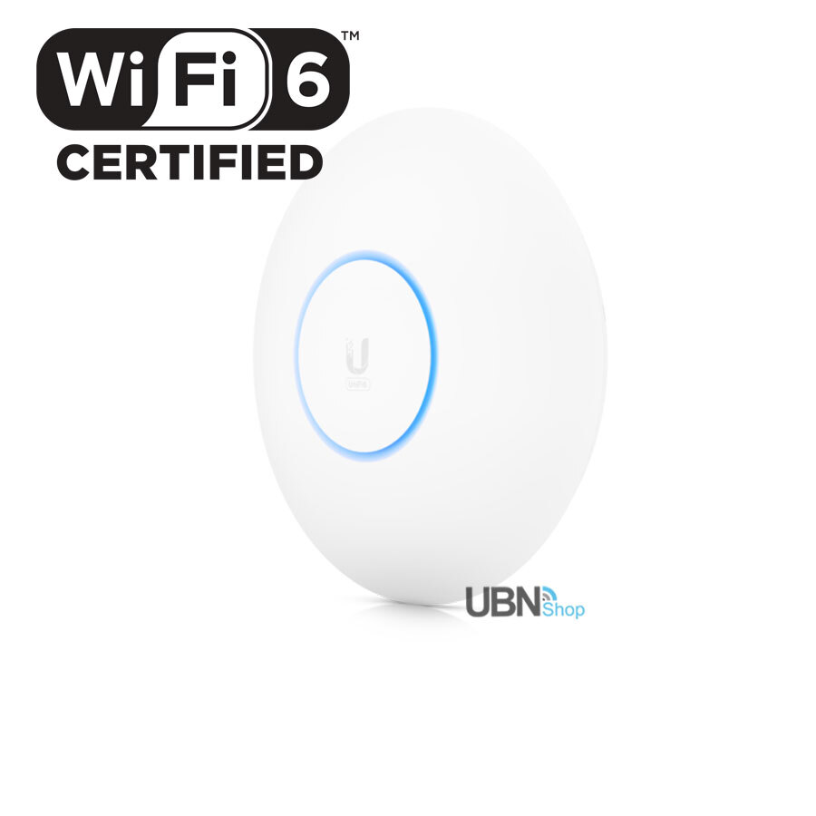 U6+ - wifi 6 de alta capacidad ,Alimentación Mediante PoE (No Incluido)