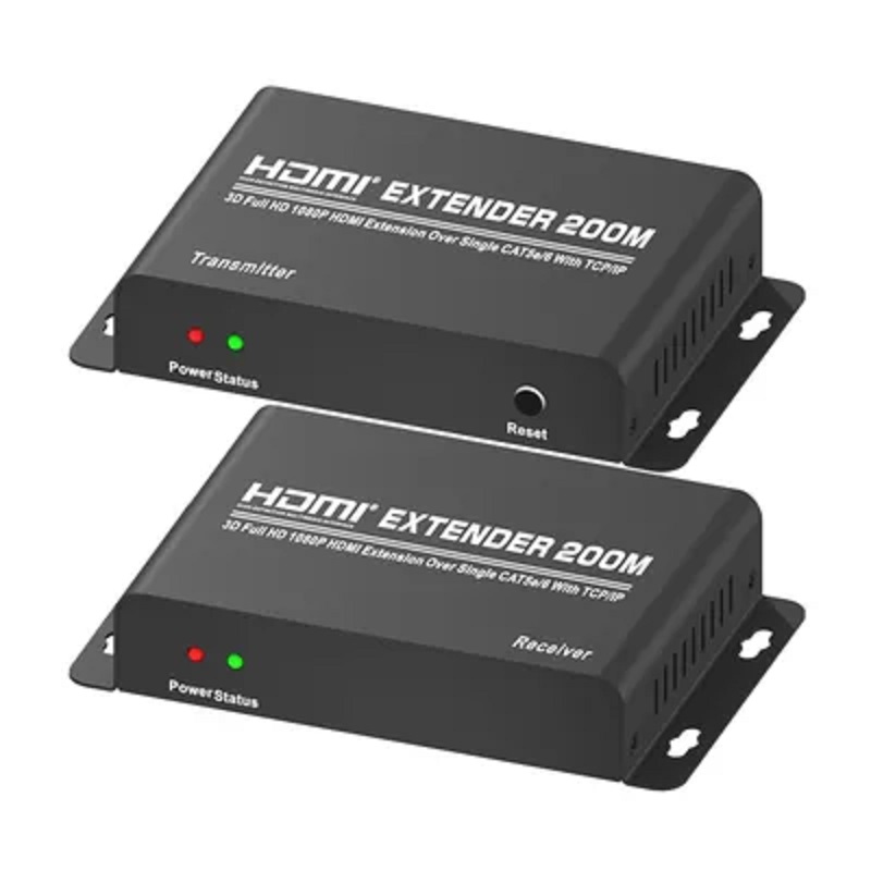 HDMI Extender Over Single Cat5e/6  Full HD 1080P TCP/IP 200 Metros- Zenhon