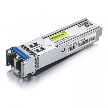 1.25G SFP Transceiver 100Base-ZX, 1550nm monomodo, up to 80 km - 10Gtek