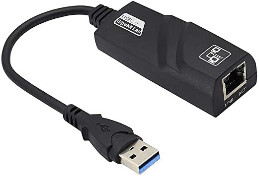 ADAPTADOR USB 3.0 A RJ45 GIGABIT - Corporación de Redes
