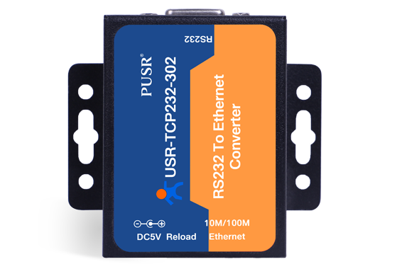 Media Converter USR-TCP232-302 RS232 a TCP IP de serie a Ethernet, compatible con DNS DHCP, webage integrado