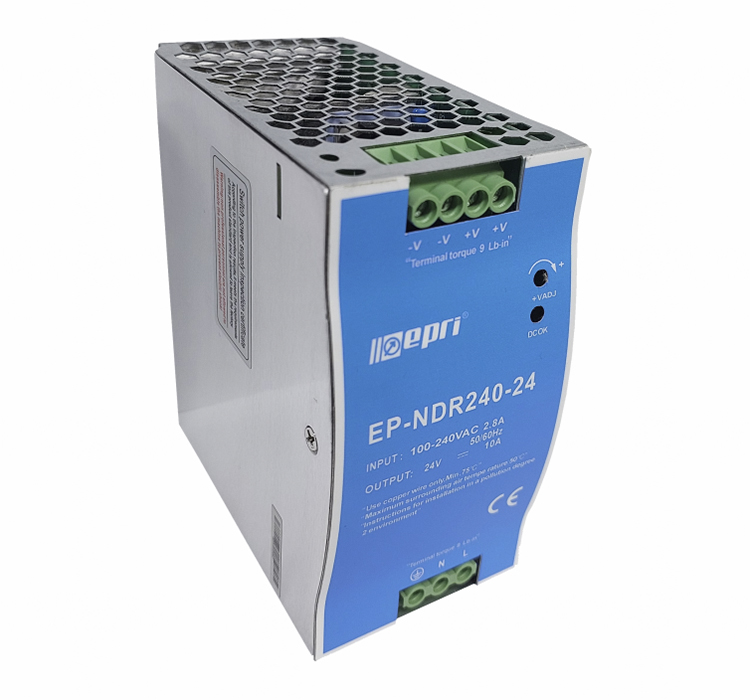 Fuente industrial DIN RAIL 24V 240W 10AMP - EPRI