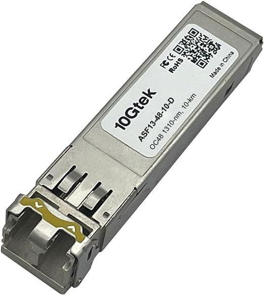 Transceiver 2.5GBase-LX OC48 1310nm SMF, hasta 6.2 mi, mono modo-10km compatible con Cisco - 10Gtek