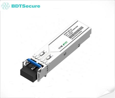 Transceiver industrial 1.25G SFP, 1000BASE-LX/LH, Dual fiber monomodo 1310nm LC  20km  , -40°C~+85°C