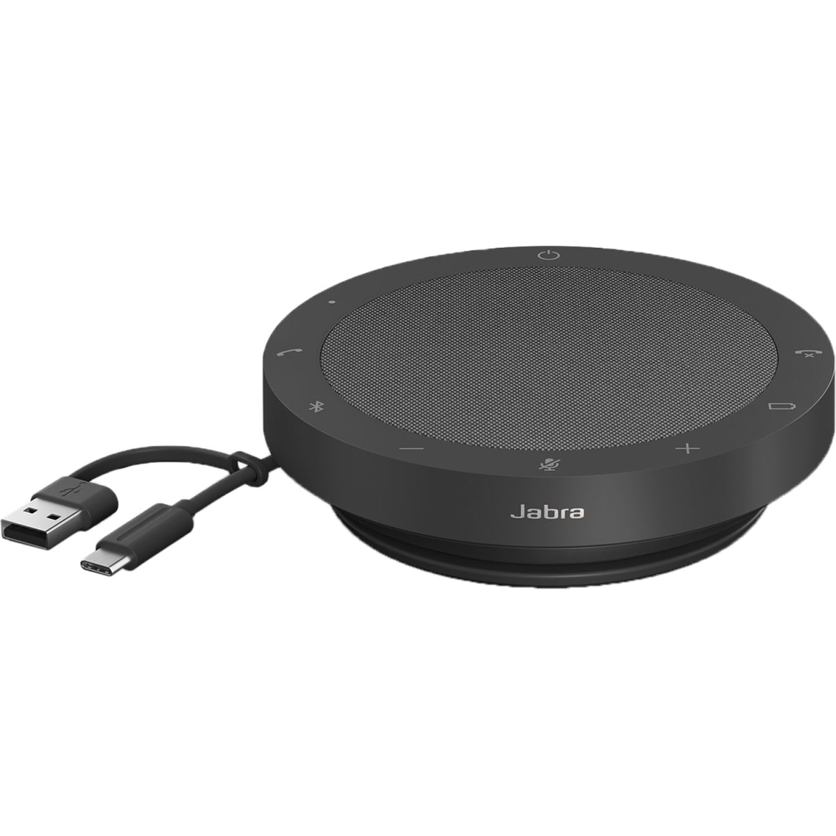 Jabra Speak2 55 MS - Altavoz manos libres - Bluetooth - Inalámbrico, con cable - USB-C, USB-A - Gris oscuro